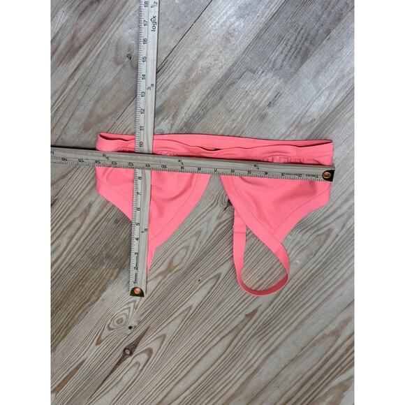 Lululemon Flow Y Sports Bra in a Bright Orange Coral Women’s Size 8 - Picture 5 of 7